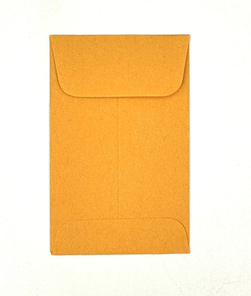 #1 Coin Envelopes, 2 - 1/4" X 3 - 1/2", Sturdy 24lb. Brown Kraft, Strong Gum Flap (MC110NK) - Minas Envelope