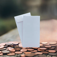 #1 Coin Envelopes, 2 - 1/4" X 3 - 1/2", Sturdy 24lb. White, Strong Gum Flap (MC115NW) - Minas Envelope