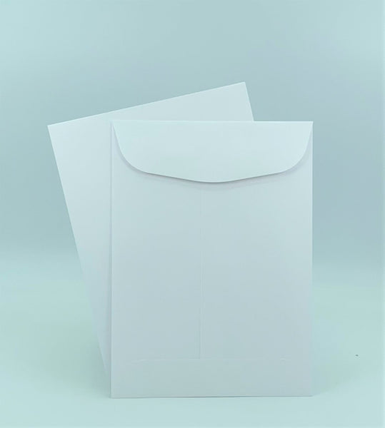 5 1/2" x 7 1/2" Catalog (Open End) Envelopes, Sturdy 24lb. White, Gum Flap (MCT5575W) - Minas Envelope