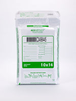 Cashier Depot Tamper Evident Deposit Bags, 10" x 14" White, Serialized Numbering, Barcode, Press & Seal Void Closure Tape (CAS1014W) - Minas Envelope