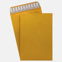 Minas Envelope 6" x 9" Catalog (Open End) Envelopes, Heavy 28lb. Brown Kraft, Peel & Seal Flap (MCT695KS) - Minas Envelope